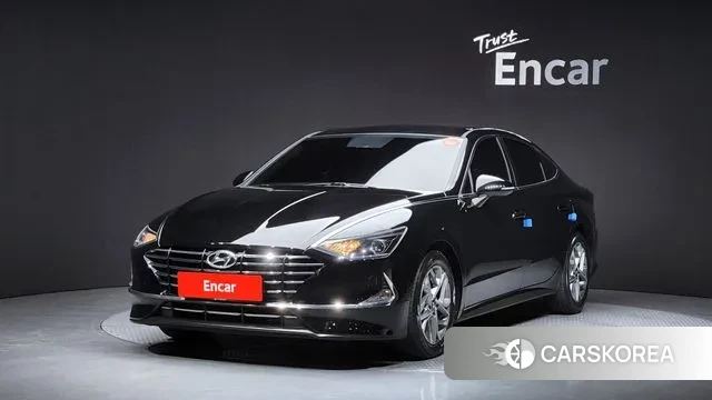 Hyundai Sonata (DN8) 2021 Черный из Кореи