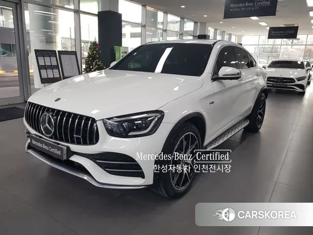 Mercedes-Benz GLC-Class X253 2021 Белый из Кореи