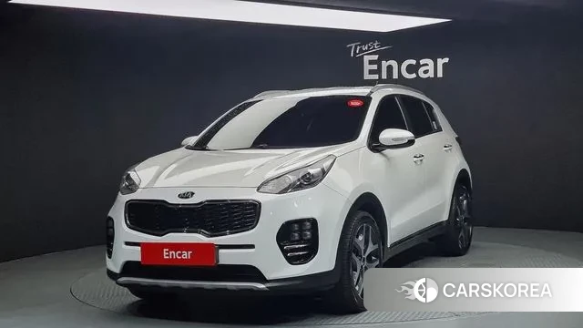 Kia Sportage 4th Generation 2018 Белый из Кореи