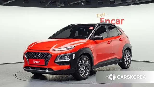 Hyundai Kona Hybrid 2020 Красный из Кореи