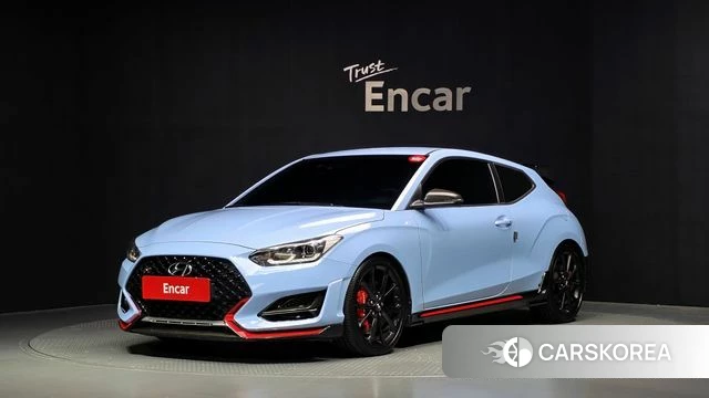 Hyundai Veloster (JS) 2020 Небесно-голубой из Кореи
