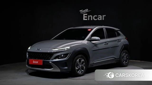 Hyundai The New Kona Hybrid 2020 Серебристо-серый из Кореи