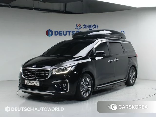 Kia The New Carnival 2018 Черный из Кореи