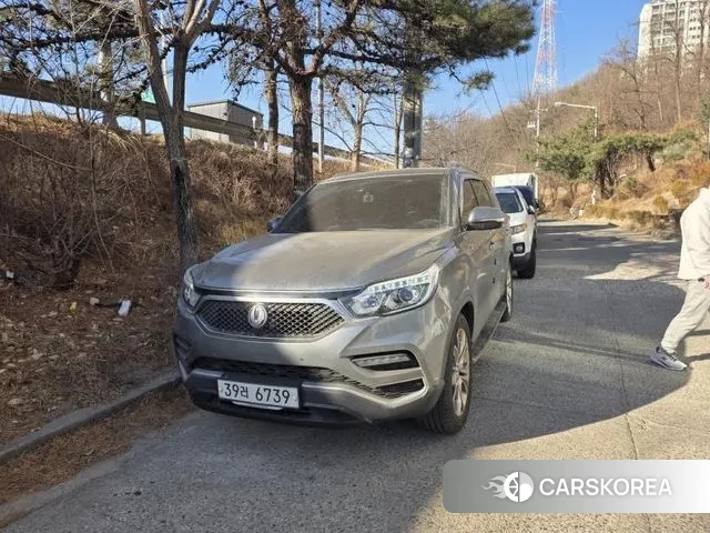 Ssangyong G4 Rexton 2018 Серый из Кореи