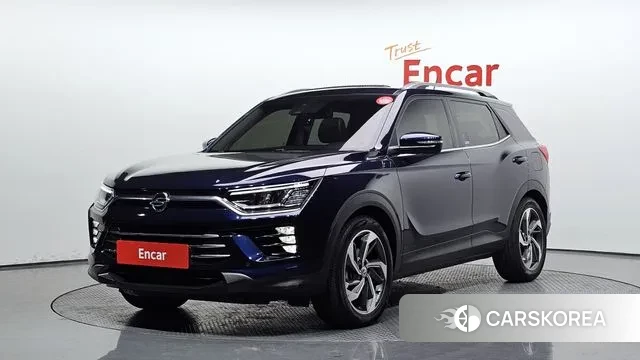 Ssangyong Beautiful Korando 2019 Синий из Кореи