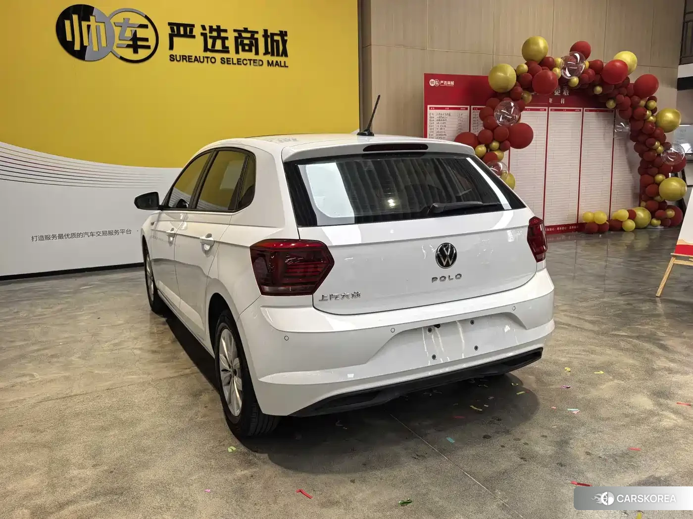 Volkswagen Polo 2024 Белый из Китая