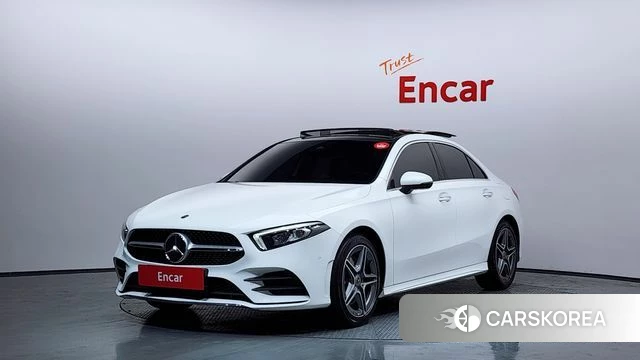 Mercedes-Benz A-Class W177 2023 Белый из Кореи