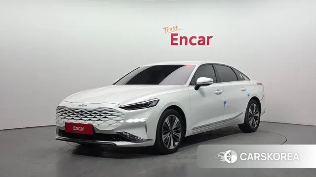 Kia K8 Hybrid 2021 Белый из Кореи