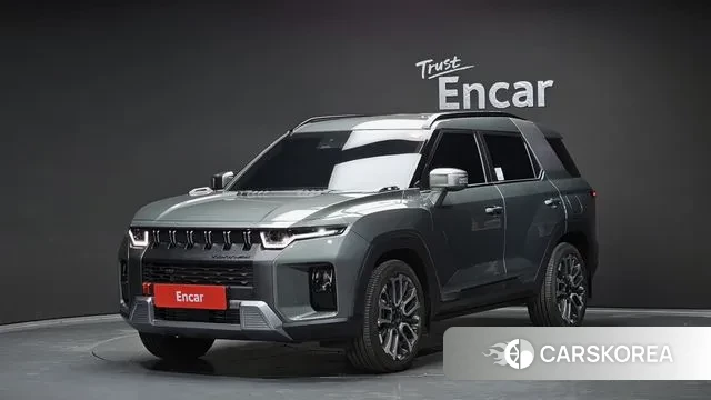 Ssangyong The New Torres 2025 Зеленый из Кореи