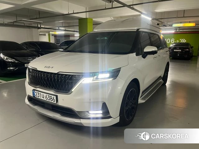 Kia Carnival 4th generation 2021 Белый из Кореи