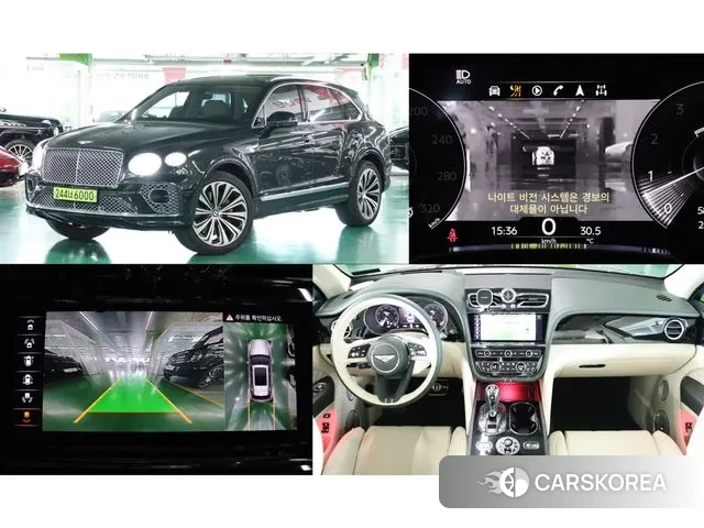 Bentley Bentayga 2022 Темно-зеленый из Кореи