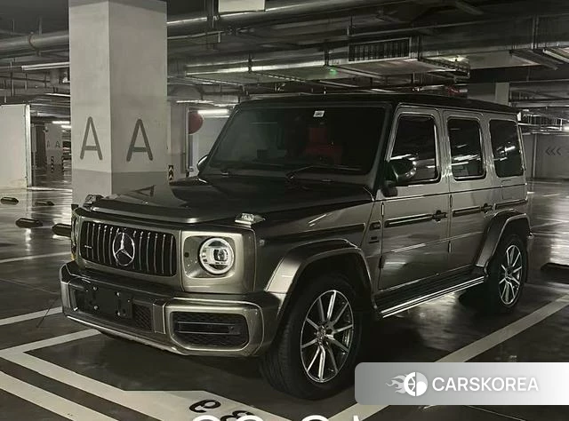 Mercedes-Benz G-class AMG 2021 Серебристо-серый из Китая