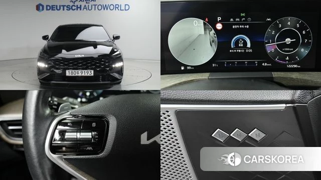 Kia K8 2022 Черный из Кореи