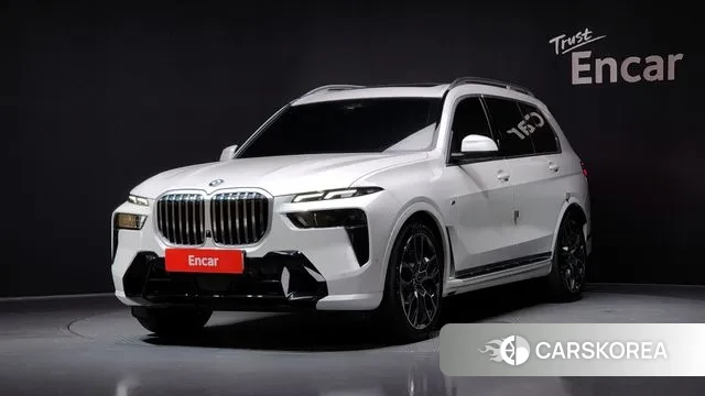 BMW X7 (G07) 2023 Белый из Кореи