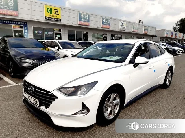 Hyundai Sonata (DN8) 2021 Белый из Кореи