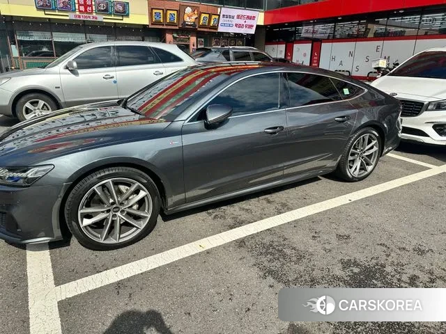 Audi A7 (4K) 2020 Серый из Кореи