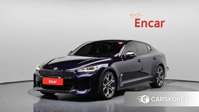 Kia Stinger 2019 Синий из Кореи