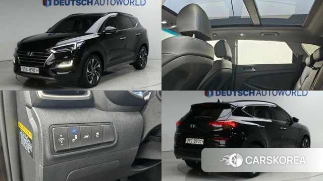 Hyundai All New Tucson 2018 Черный из Кореи