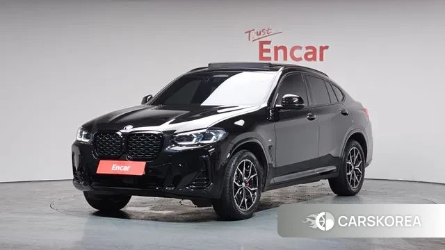 BMW X4 (G02) 2024 Черный из Кореи