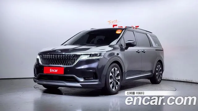 Kia Carnival 4th generation 2020 Серый из Кореи