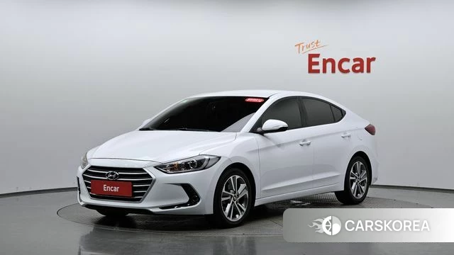 Hyundai Avante AD 2018 Белый из Кореи