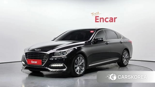 Genesis G80 2018 Черный из Кореи
