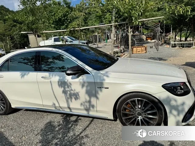 Mercedes-Benz S-Class W222 2018 Белый из Кореи