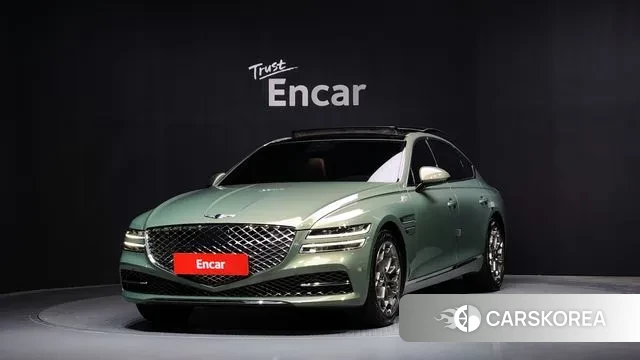 Genesis G80 (RG3) 2020 Светло-зеленый из Кореи