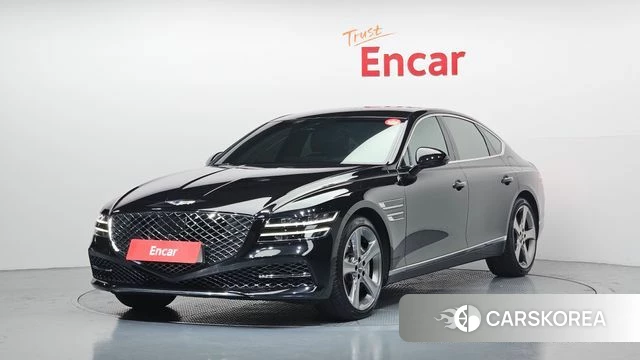 Genesis G80 (RG3) 2021 Черный из Кореи