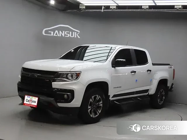 Chevrolet (GM Daewoo) Real New Colorado 2022 Белый из Кореи