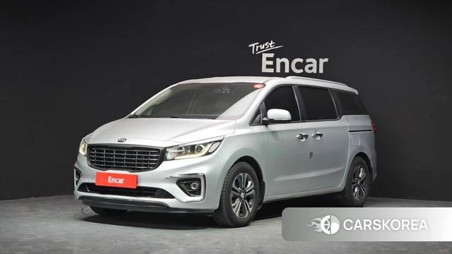 Kia The New Carnival 2018 Серебряный из Кореи