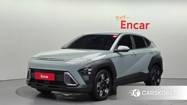 Hyundai Kona (SX2) 2023 Небесно-голубой из Кореи
