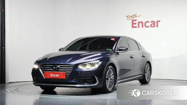 Hyundai Grandeur IG Hybrid 2018 Синий из Кореи