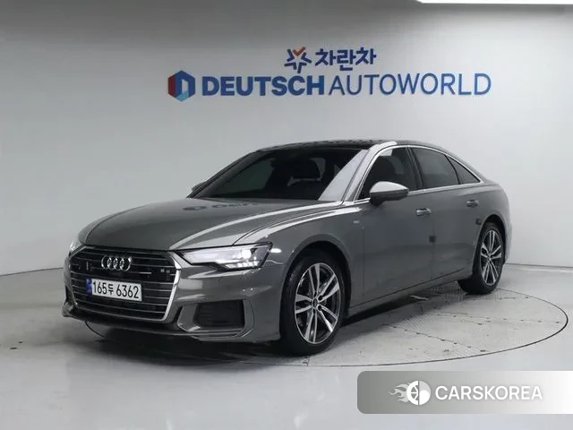 Audi A6 (C8) 2023 Серебристо-серый из Кореи