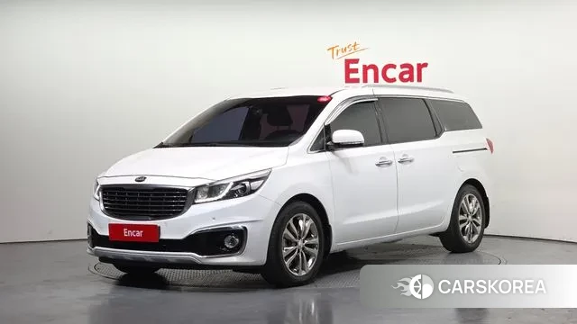 Kia All New Carnival 2018 Белый из Кореи