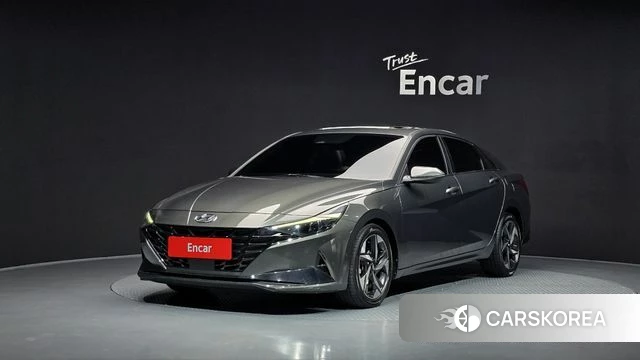 Hyundai Avante (CN7) 2021 Серый из Кореи