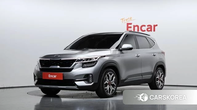 Kia Seltos 2021 Серебряный из Кореи