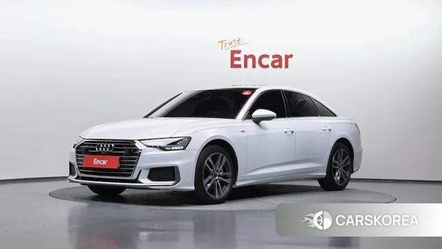 Audi A6 (C8) 2022 Белый из Кореи