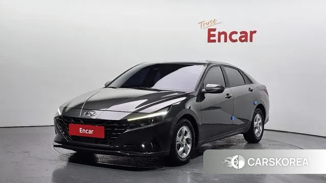 Hyundai Avante (CN7) 2021 Серый из Кореи