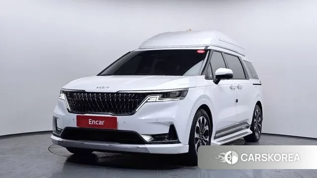 Kia Carnival 4th generation 2023 Белый из Кореи