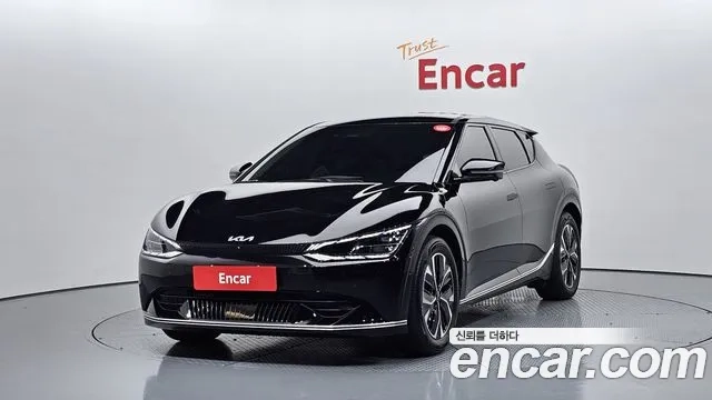 Kia EV6 2024 Черный из Кореи