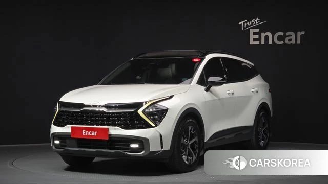 Kia Sportage 5th Generation Hybrid 2021 Белый из Кореи