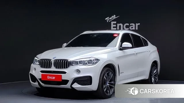 BMW X6 (F16) 2019 Белый из Кореи