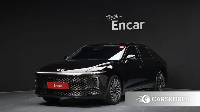 Hyundai Grandeur Hybrid (GN7) 2023 Черный из Кореи