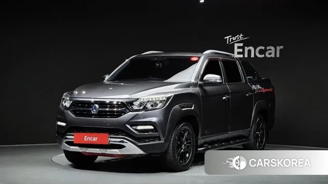 Ssangyong Rexton Sports 2021 Серый из Кореи
