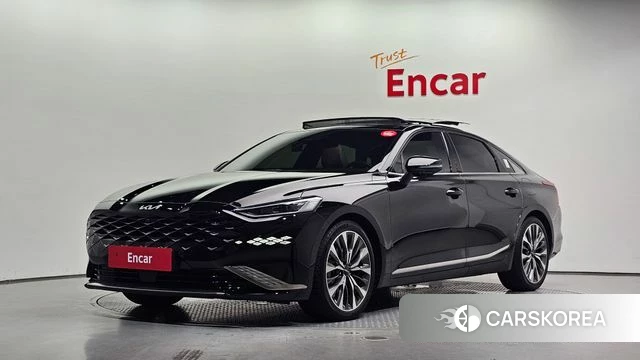 Kia K8 2021 Черный из Кореи