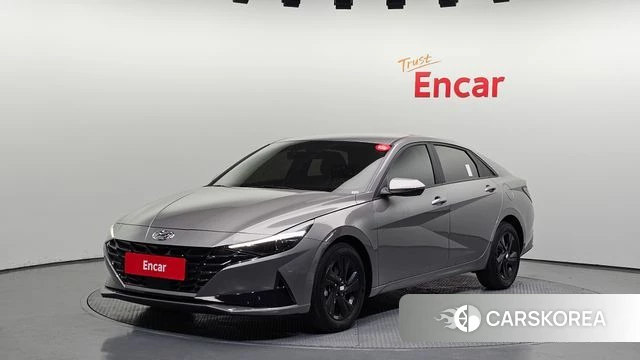 Hyundai Avante (CN7) 2023 Серебряный из Кореи