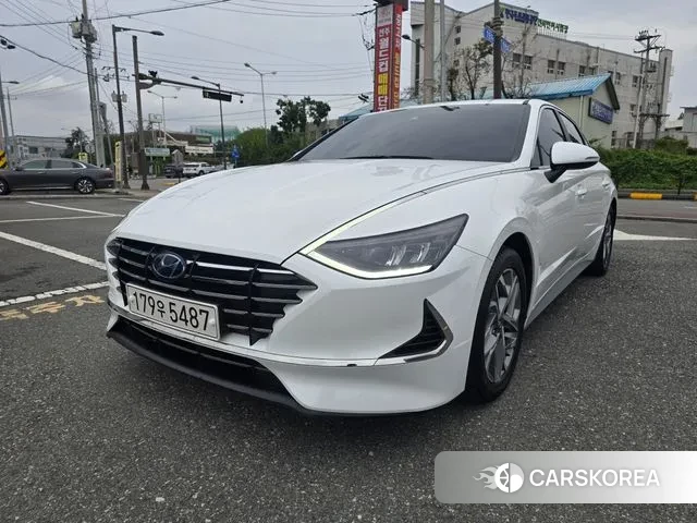 Hyundai Sonata (DN8) 2020 Белый из Кореи