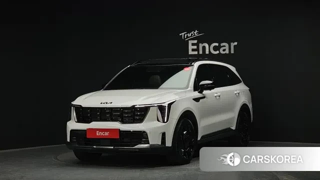 Kia The New Sorento 4th Generation 2025 Белый из Кореи