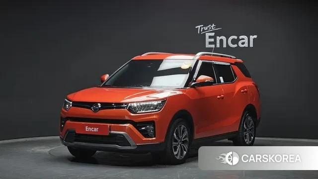 Ssangyong Tivoli Air 2021 Оранжевый из Кореи